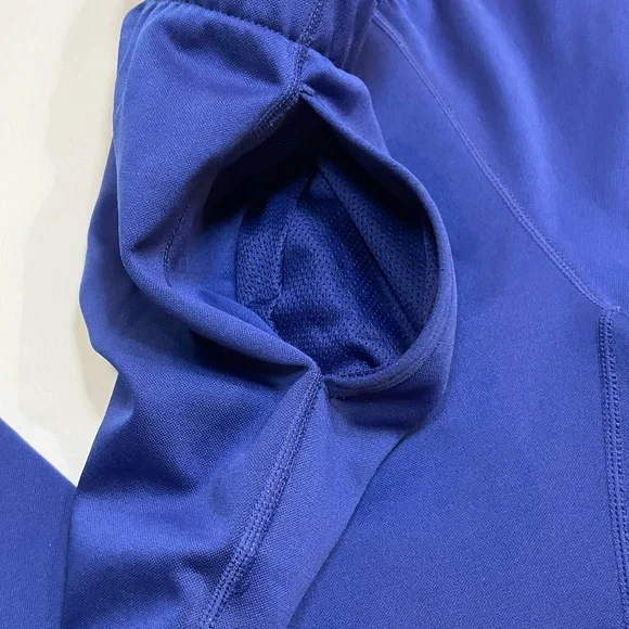 Nike Therma-Fit Royal Blue Joggers, Draw String, Soft Fleece Inside - Picture 6 of 12